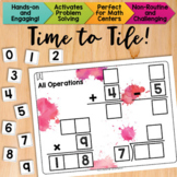 All Operations {Add, Subtract, Multiply, & Divide} Math Ce