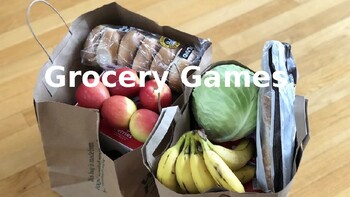 Preview of All Operations with Decimals Unit: Grocery Games