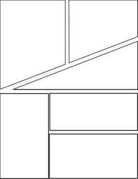 Preview of All-Purpose Comic Templates - Set 2