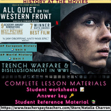All Quiet on The Western Front EDITABLE Movie Guide & Inqu