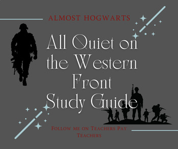 Preview of All Quiet on the Western Front Study Guide