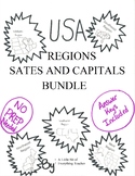 All Regions States and Capitals