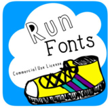 All Run Fonts {Lifetime Commerical Font License}