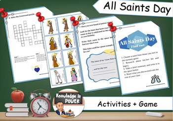 Preview of All Saints Day | Activities + Game