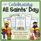 All Saints Day Facts and Worksheets Mini Unit | Catholic Saints