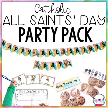 Preview of All Saints' Day Party Pack Catholic