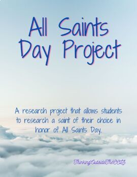 Preview of All Saints Day Project