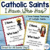 All Saints Day Trivia Game | Catholic Saints I Have Who Ha