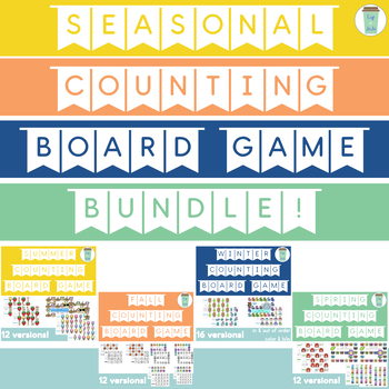 Preview of All Seasonal Counting Board Games!