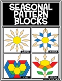 All Seasons Pattern Block Seasonal Task Card Work It Build