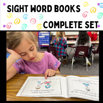 Preview of All Sight Word Books & Items Growing Bundle