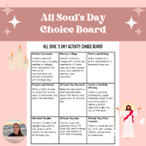 All Soul's Day Choice Board