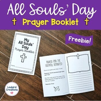 Preview of All Souls Day Prayer Booklet | Free Catholic Activity Feast of All Souls