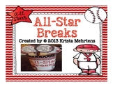 All-Star Breaks-  Baseball Themed Activities to get your s
