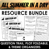 All Summer in A Day Resource Bundle: Question Trail, Folda