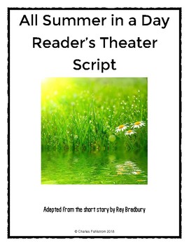 Preview of All Summer in a Day Reader's Theater