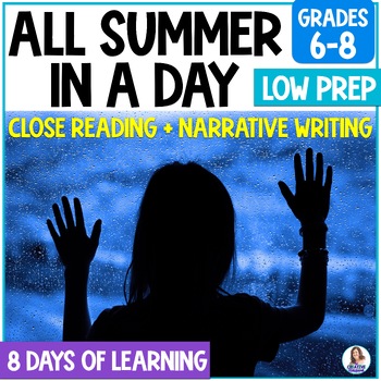 Preview of All Summer in a Day by Ray Bradbury Short Story Unit - Close Reading Activity