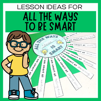 Preview of All The Ways To Be Smart Book Study Worksheets & Activities