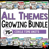 Theme Units Bundle Lesson Plans Activities for Preschool P