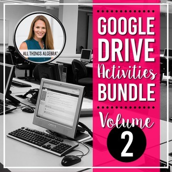 Preview of All Things Algebra® - Digital Activities Bundle for Google Slides™ - VOLUME 2