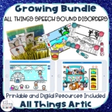 All Things Articulation - Speech Therapy-  Growing Bundle 