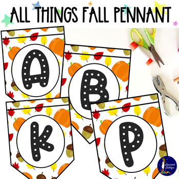 Preview of All Things Fall Pennant