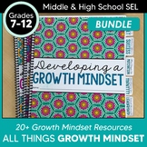 All Things Growth Mindset Bundle: Goal Setting Activities 