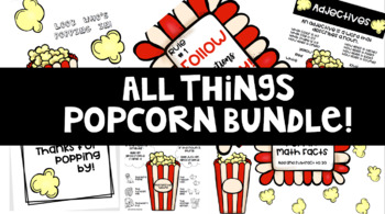 Preview of All Things Popcorn- Store Bundle