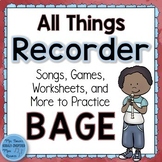 Recorder Bundle: All Things BAGE