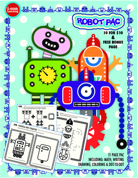Preview of All Things Robots 10 for $10 Pac