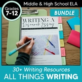 All Things WRITING Bundle: Writing Activities Projects for