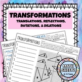 All Transformations - Translations, Reflections, Rotations