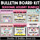 All Year Bulletin Board Bundles/ Year Long Holiday Seasona