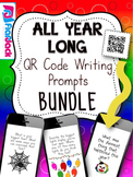 All Year Long QR Code Writing Prompts Bundle