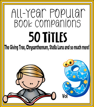 Preview of All Year Popular Book Companions - Cover Multiple Skills {Reading Comprehension}