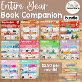 All Year Read Aloud Bundle Book Companions Sequencing Writ
