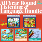 All Year Round Seasonal Listening and Language Bundle for 