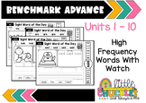All Year Sight Word Bundle - Benchmark Advance Unit 1 - 10
