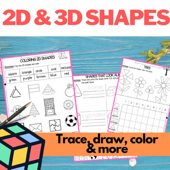 3d Shapes Worksheets 2nd Grade