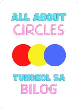 Preview of All about Circles in English and Filipino