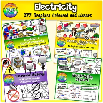 Preview of Electricity Clipart [Bundle]