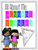 All about Me! {Pennant(s) Banner for back to school}