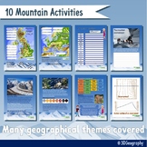 All about Mountains - A teaching bundle of resources