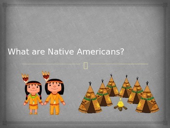 Preview of All about Native Americans