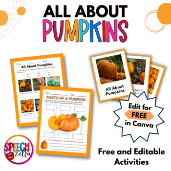 Preview of All about Pumpkins Worksheet