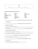 All about Rocks Study Guide with answer key
