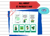 All about St. Patrick's Day | Booklet+flashcards to introd