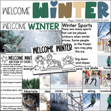 All about Winter Nonfiction Informational Text Unit