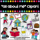 All about me Clipart Set