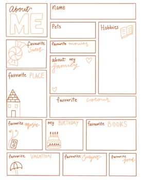 All about me - FREEBIE! by lovingcaringteaching | TpT